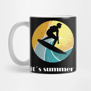 Surfing girl is the best windsurfing Mug